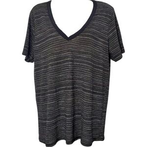 SPLENDID Striped V-Neck‎ Tee